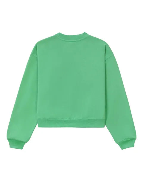 Sporty & Rich Kelly logo-print jumper