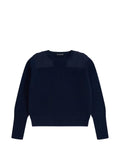 GOSHA RUBCHINSKIY ribbed-knit patch-detail sweater