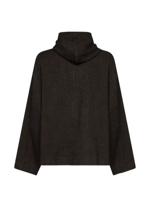 Uma Wang buttoned hooded jacket