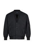 Comme des Garçons Homme v-neck bomber coat