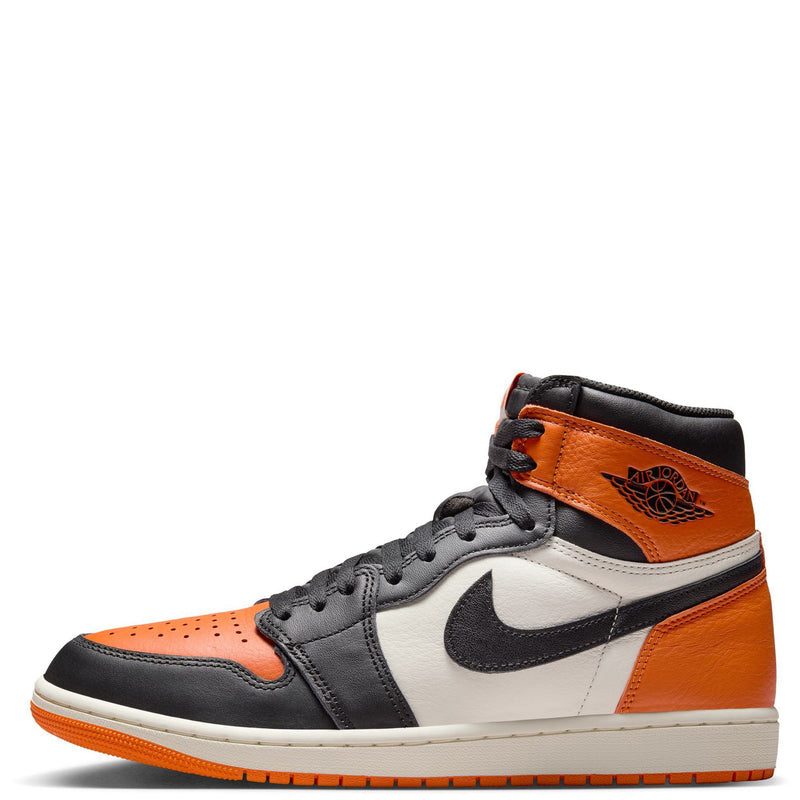 Men's Jordan 1 Retro High OG Black/Black-Sail-Starfish (DZ5485 008)