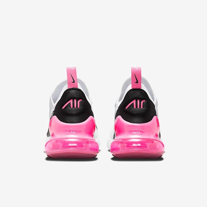 Women's Nike Air Max 270 White/Hyper Pink-Black-White (AH6789 127)
