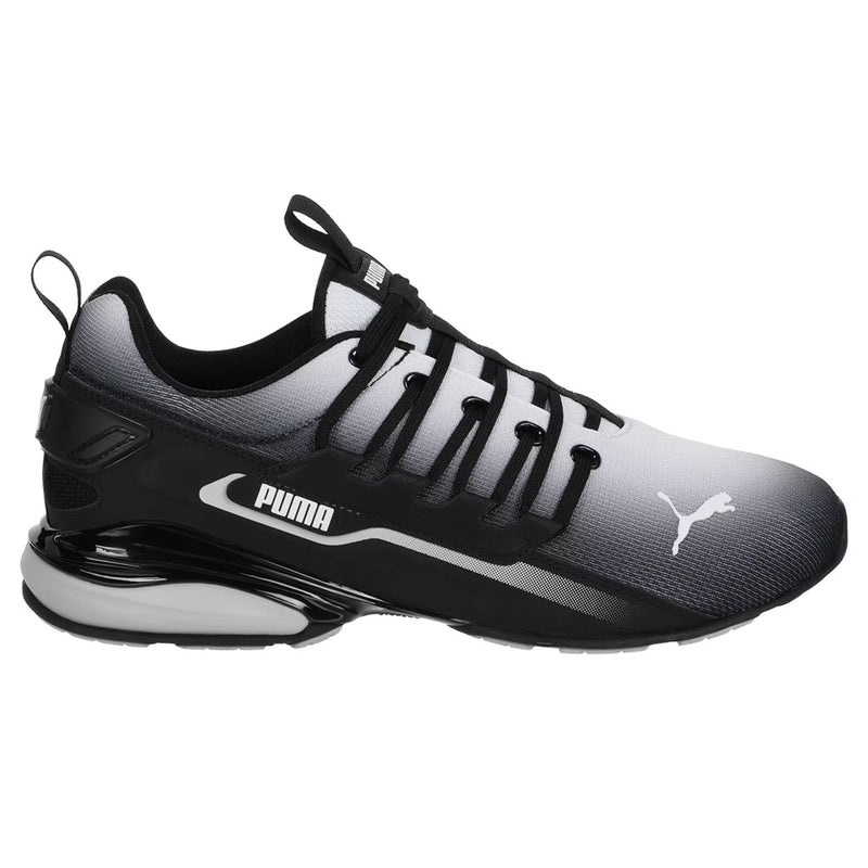 Men's Puma Axelion 2 Fade Puma Black-Puma White-Cool Lht Gray (314572 02)