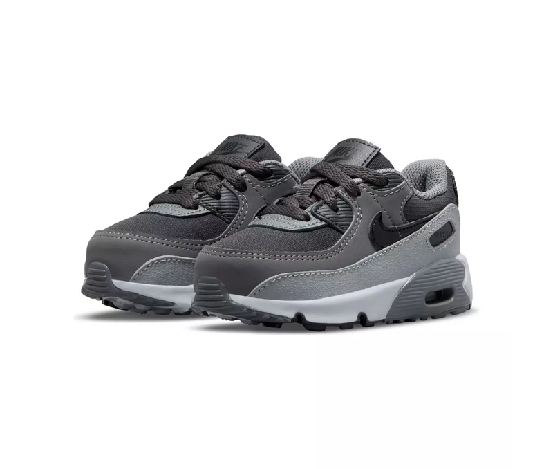 Toddler's Nike Air Max 90 LTR Anthracite/Black-Dark Grey (CD6868 015)