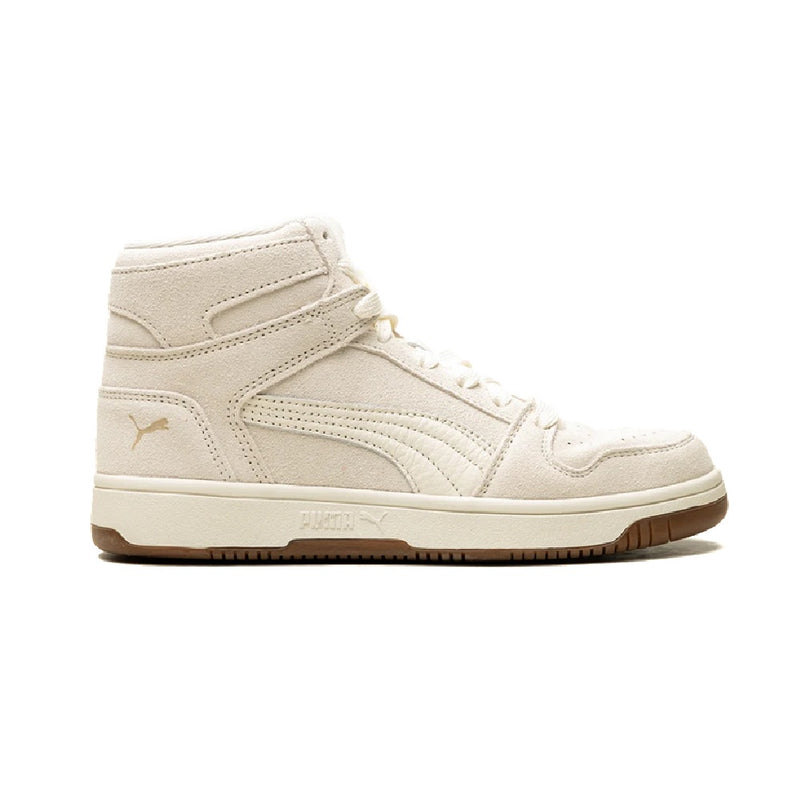 Women's Puma Rebound Layup Pearl Warm White-Puma Gold (403062 01)