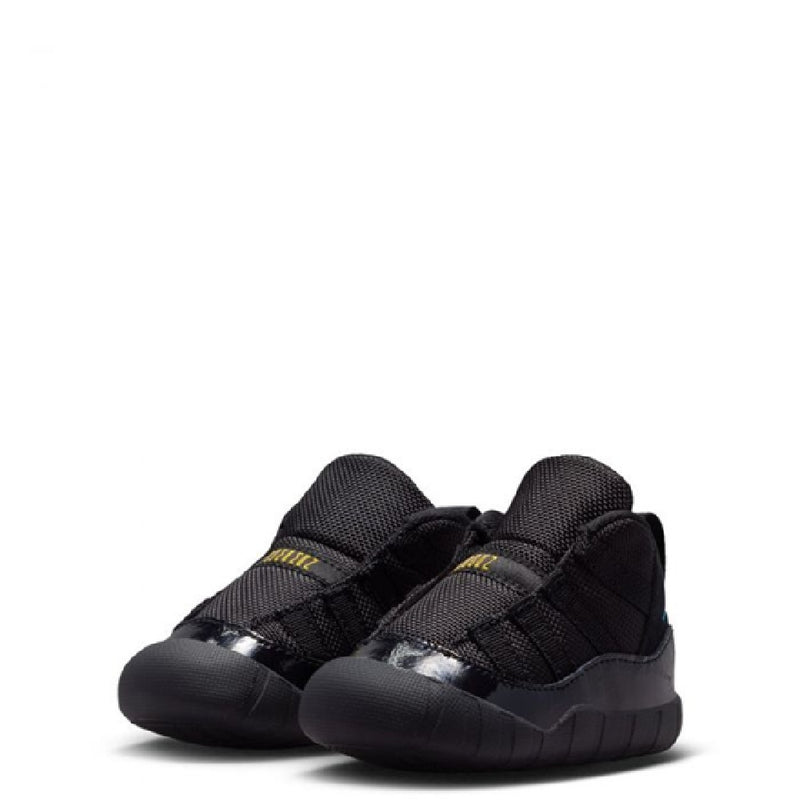 Jordan 11 Crib Bootie Black/Gamma Blue-Varsity Maize (CI6165 047)