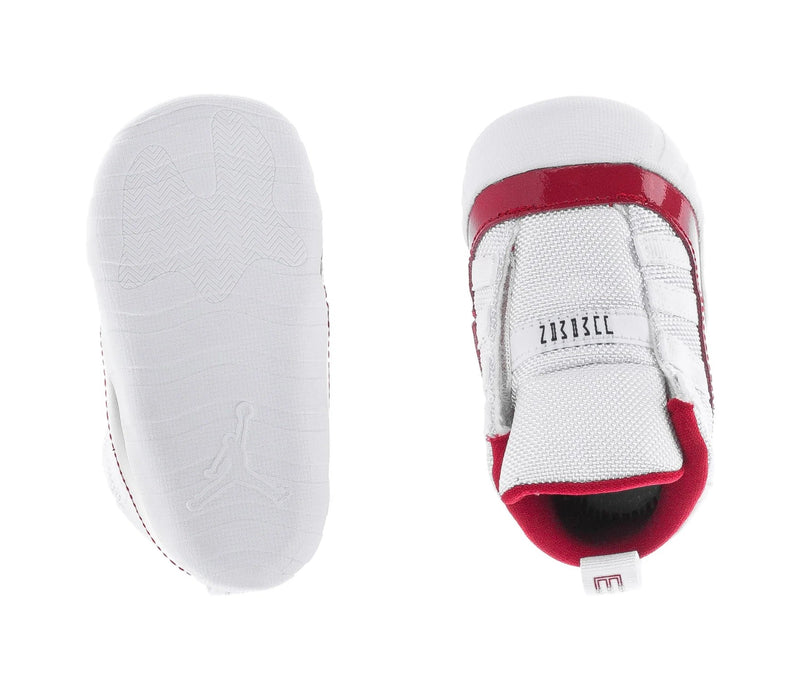 Jordan 11 Crib Bootie "Cherry" White/Varsity Red-Black (CI6165 116)