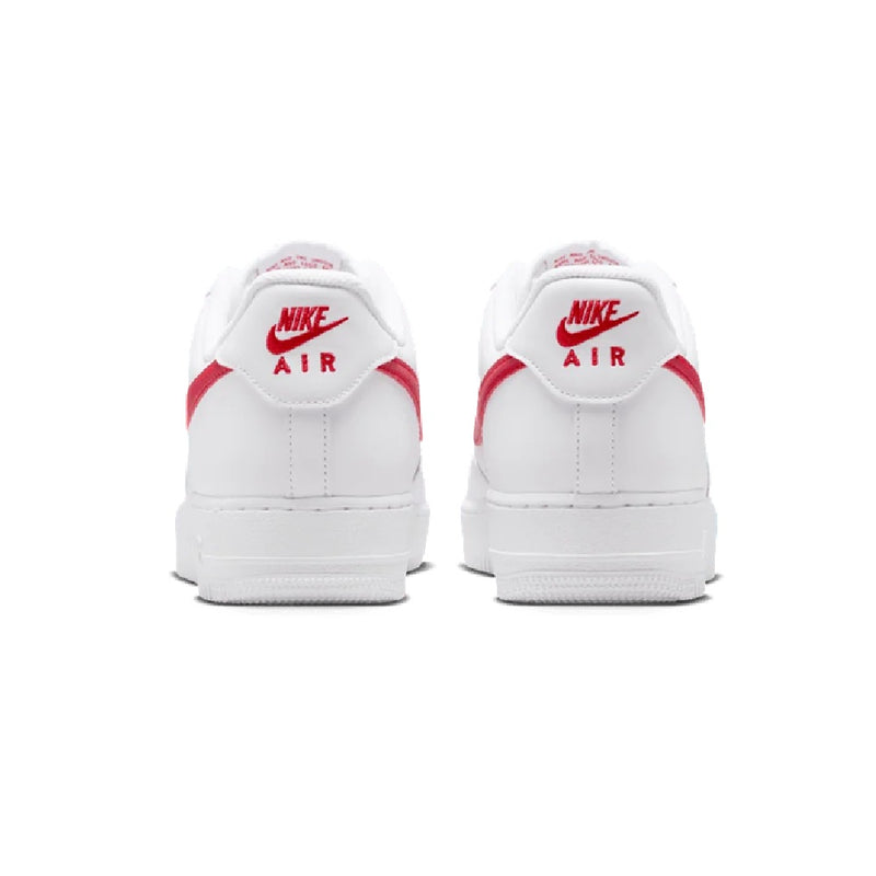 Men's Nike Air Force 1 '07 White/University Red (FJ4146 133)