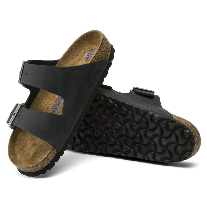 Unisex Birkenstock Arizona Soft Footbed Oiled Leather Black (0752481)