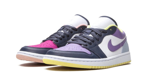 Air Jordan 1 Low SE WMNS 'Mismatched — Purple/Magenta'