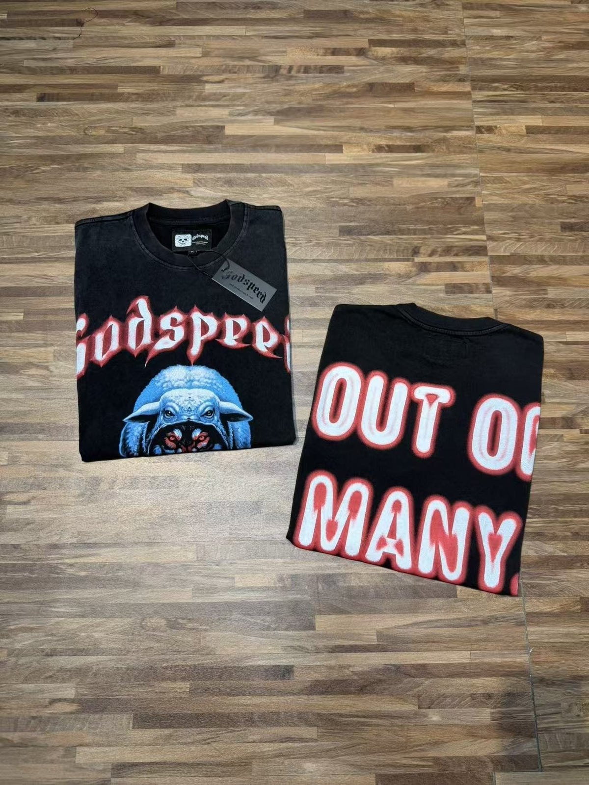 Godspeed Out of Many One Graphic T-Shirt